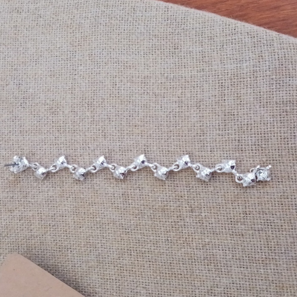 Silver Long Earrings - Picture 7 of 8